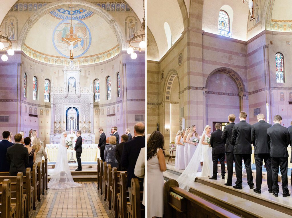Modern Catholic Wedding