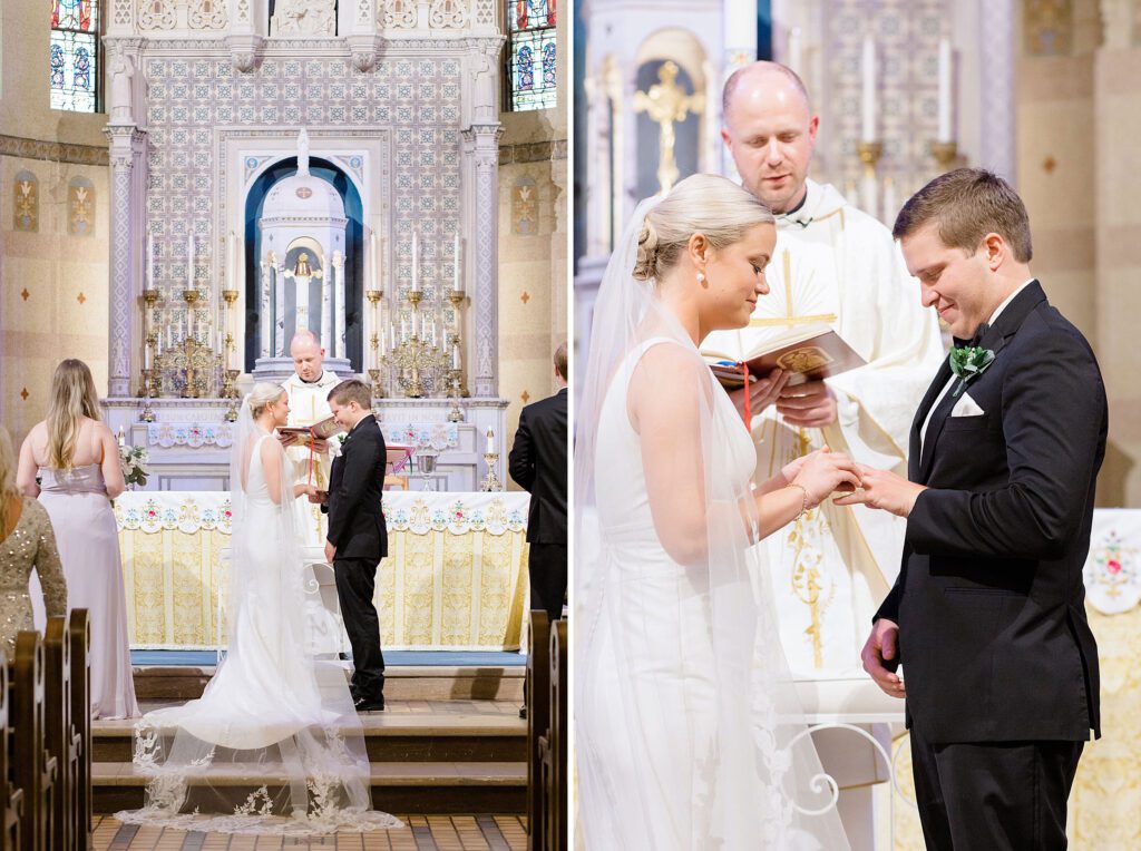 Modern Catholic Wedding