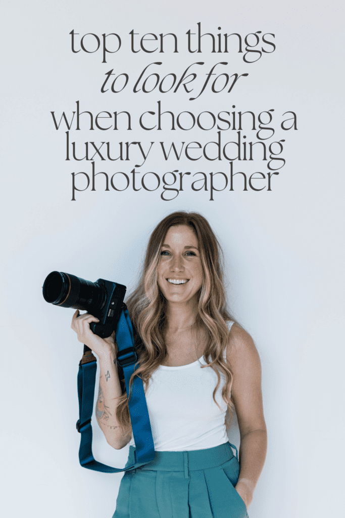 Choosing A Luxury Wedding Photographer