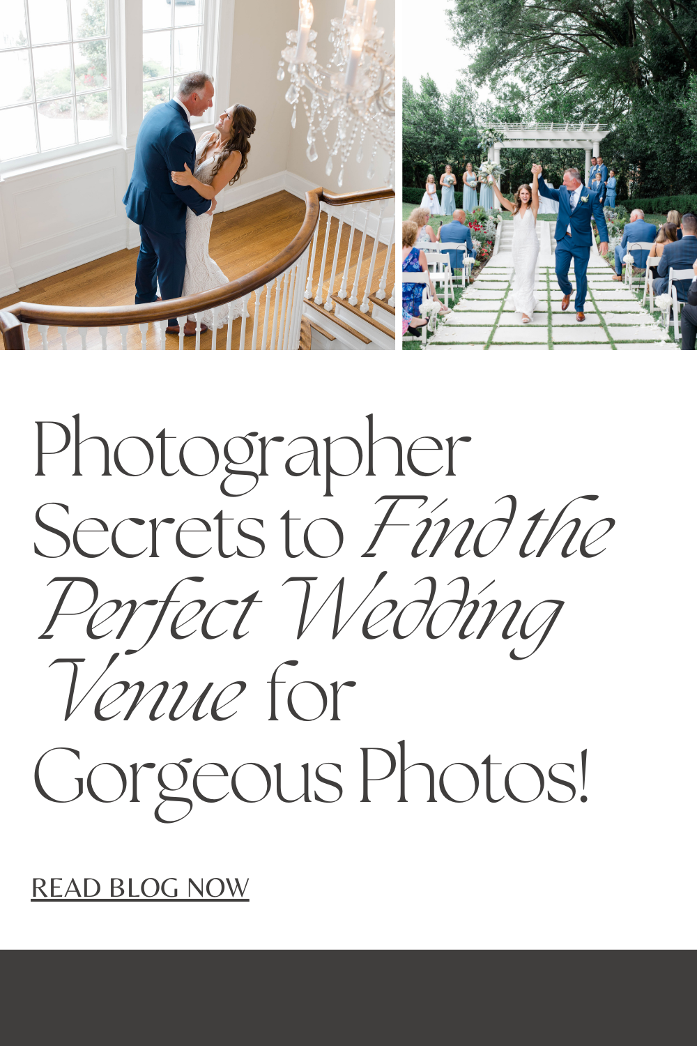 How to choose the ideal wedding venue for stunning photos